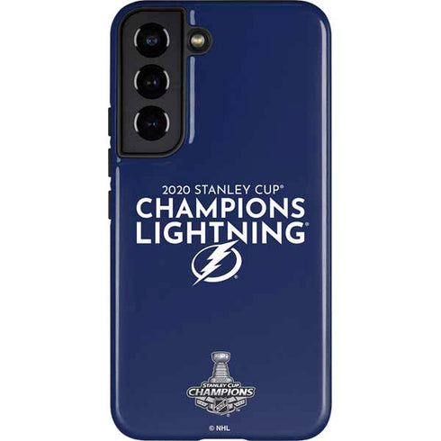 NHL 2020 Stanley Cup Champions Lightning Galaxy S22 Pro Case