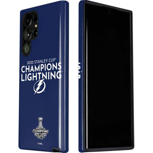 NHL 2020 Stanley Cup Champions Lightning Galaxy S22 Ultra Pro Case