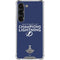 NHL 2020 Stanley Cup Champions Lightning Galaxy S23 Clear Case