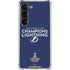 NHL 2020 Stanley Cup Champions Lightning Galaxy S23 Clear Case