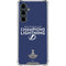 NHL 2020 Stanley Cup Champions Lightning Galaxy S23 FE Clear Case
