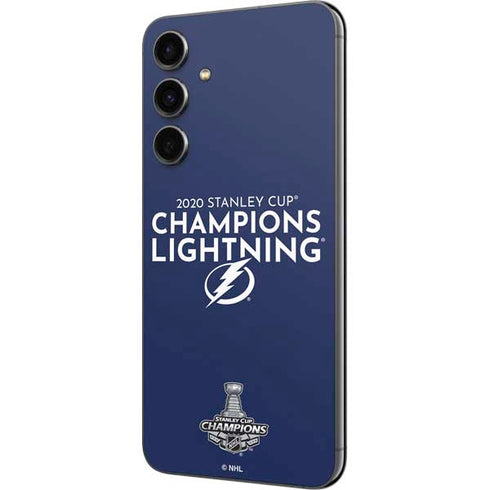 NHL 2020 Stanley Cup Champions Lightning Galaxy S23 FE Skin