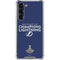 NHL 2020 Stanley Cup Champions Lightning Galaxy S23 Plus Clear Case