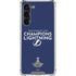 NHL 2020 Stanley Cup Champions Lightning Galaxy S23 Plus Clear Case
