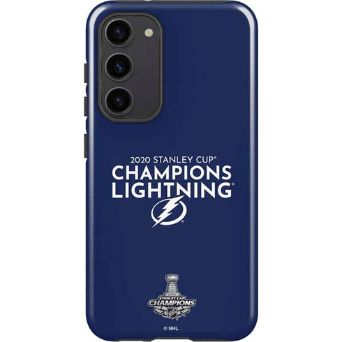 NHL 2020 Stanley Cup Champions Lightning Galaxy S23 Plus Pro Case