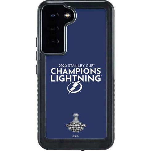 NHL 2020 Stanley Cup Champions Lightning Galaxy S23 Plus Waterproof Case