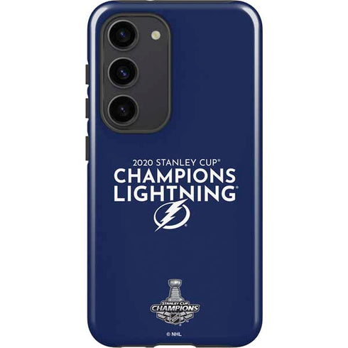 NHL 2020 Stanley Cup Champions Lightning Galaxy S23 Pro Case
