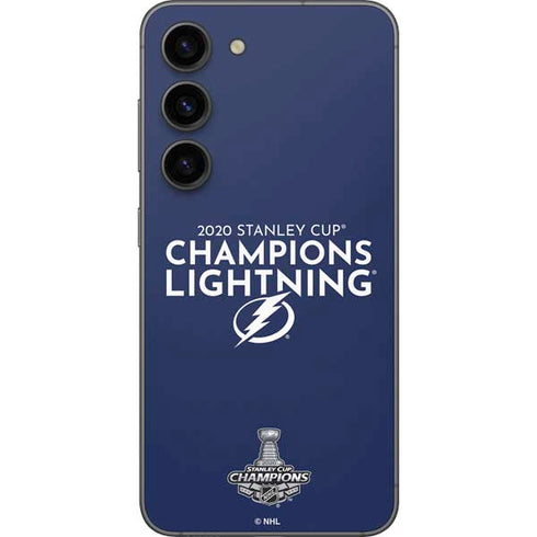 NHL 2020 Stanley Cup Champions Lightning Galaxy S23 Skin