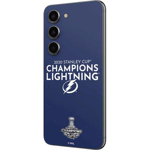 NHL 2020 Stanley Cup Champions Lightning Galaxy S23 Skin