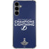 NHL 2020 Stanley Cup Champions Lightning Galaxy S24 Plus Clear Case