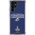NHL 2020 Stanley Cup Champions Lightning Galaxy S24 Ultra Clear Case