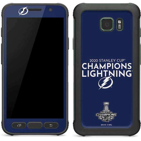 NHL 2020 Stanley Cup Champions Lightning Galaxy S7 Active Skin