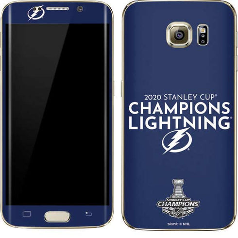 NHL 2020 Stanley Cup Champions Lightning Galaxy S7 Edge Skin