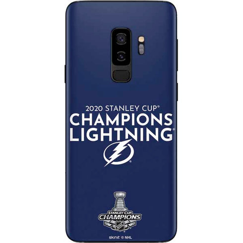 NHL 2020 Stanley Cup Champions Lightning Galaxy S9 Plus Skin