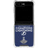 NHL 2020 Stanley Cup Champions Lightning Galaxy Z Flip5 5G Clear Case