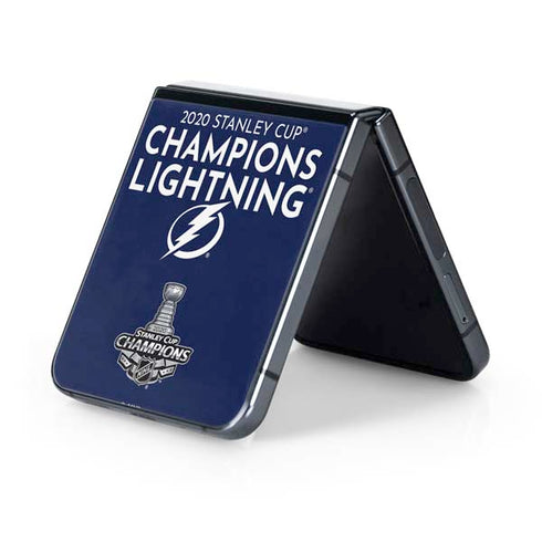 NHL 2020 Stanley Cup Champions Lightning Galaxy Z Flip5 5G Skin