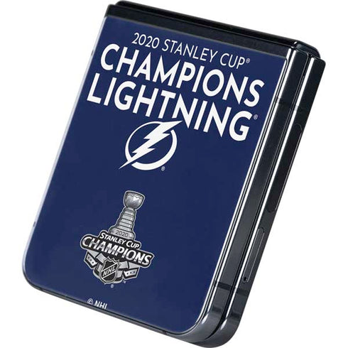 NHL 2020 Stanley Cup Champions Lightning Galaxy Z Flip5 5G Skin