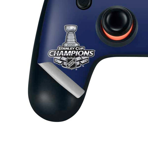 NHL 2020 Stanley Cup Champions Lightning Google Stadia Controller Skin