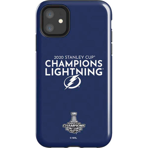 NHL 2020 Stanley Cup Champions Lightning iPhone 11 Impact Case