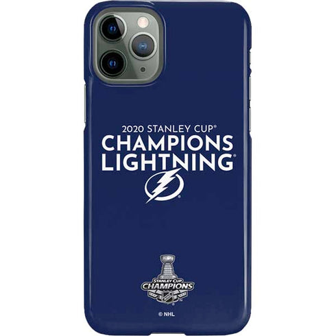 NHL 2020 Stanley Cup Champions Lightning iPhone 11 Pro Lite Case