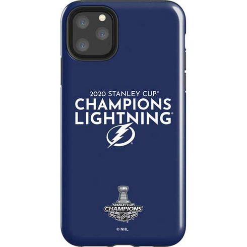 NHL 2020 Stanley Cup Champions Lightning iPhone 11 Pro Max Impact Case