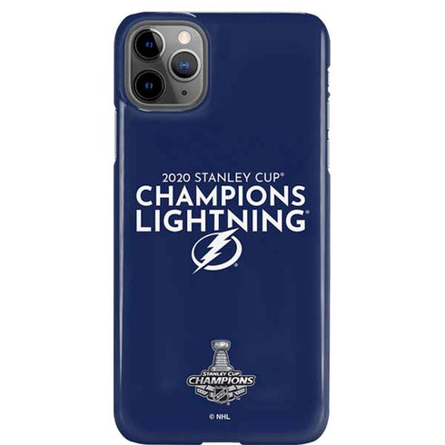 NHL 2020 Stanley Cup Champions Lightning iPhone 11 Pro Max Lite Case