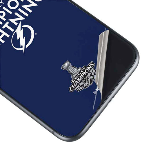 NHL 2020 Stanley Cup Champions Lightning iPhone 11 Skin