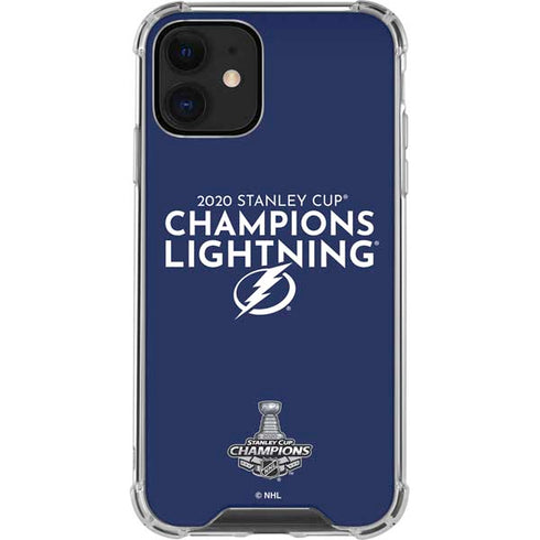 NHL 2020 Stanley Cup Champions Lightning iPhone 12 Mini Clear Case