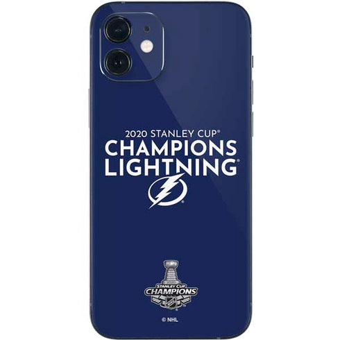 NHL 2020 Stanley Cup Champions Lightning iPhone 12 Mini Skin
