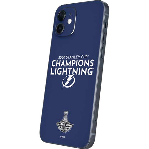 NHL 2020 Stanley Cup Champions Lightning iPhone 12 Mini Skin