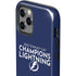 NHL 2020 Stanley Cup Champions Lightning iPhone 12 Pro Impact Case