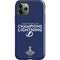 NHL 2020 Stanley Cup Champions Lightning iPhone 12 Pro Max Impact Case