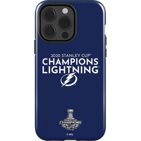 NHL 2020 Stanley Cup Champions Lightning iPhone 13 Pro Impact Case