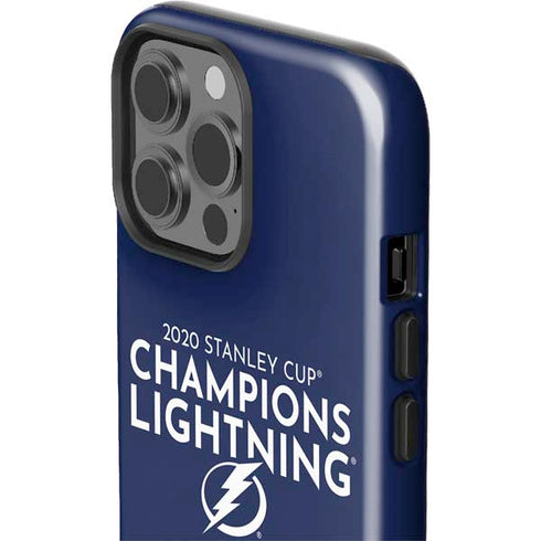 NHL 2020 Stanley Cup Champions Lightning iPhone 13 Pro Max Impact Case