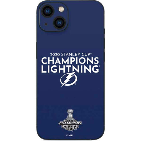 NHL 2020 Stanley Cup Champions Lightning iPhone 13 Skin