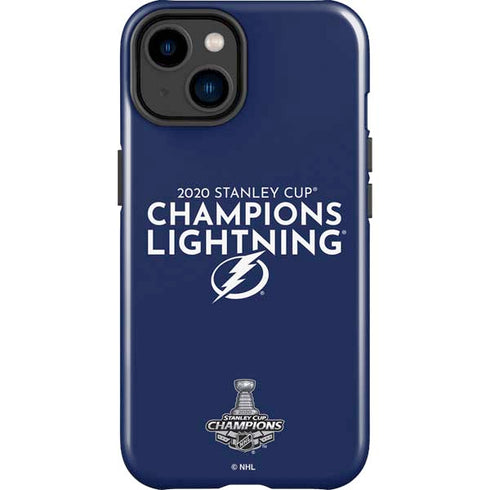 NHL 2020 Stanley Cup Champions Lightning iPhone 15 Plus Impact Case