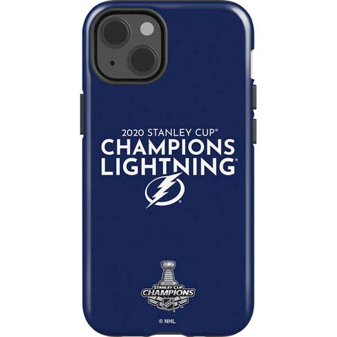 NHL 2020 Stanley Cup Champions Lightning iPhone 15 Impact Case