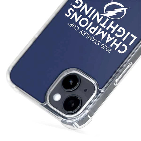 NHL 2020 Stanley Cup Champions Lightning iPhone 15 Plus MagSafe Case
