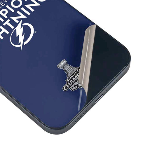 NHL 2020 Stanley Cup Champions Lightning iPhone 14 Plus Skin