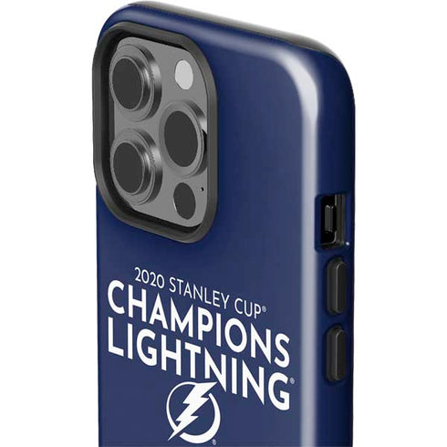 NHL 2020 Stanley Cup Champions Lightning iPhone 15 Pro Impact Case