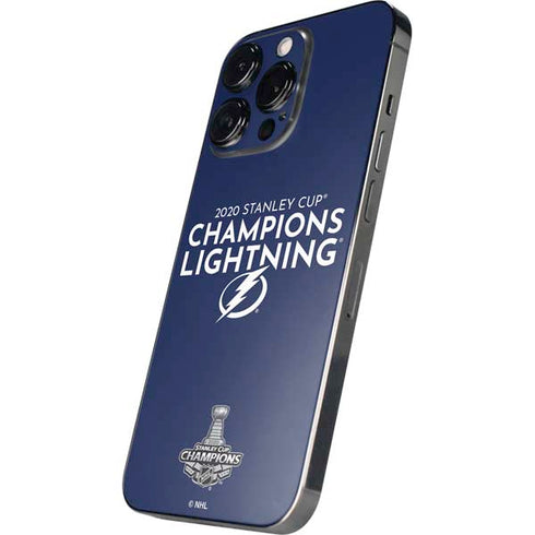 NHL 2020 Stanley Cup Champions Lightning iPhone 15 Pro Skin
