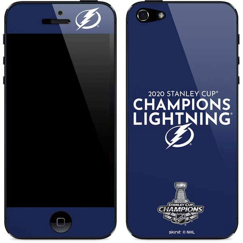 NHL 2020 Stanley Cup Champions Lightning iPhone 5/5s/5SE Skin
