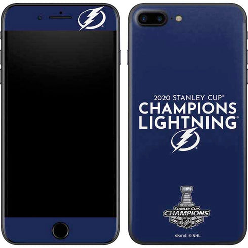 NHL 2020 Stanley Cup Champions Lightning iPhone 8 Plus Skin