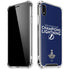 NHL 2020 Stanley Cup Champions Lightning iPhone XR Clear Case