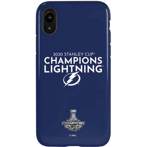 NHL 2020 Stanley Cup Champions Lightning iPhone XR Pro Case