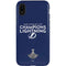 NHL 2020 Stanley Cup Champions Lightning iPhone XR Pro Case