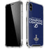 NHL 2020 Stanley Cup Champions Lightning iPhone XS Max Clear Case
