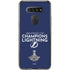 NHL 2020 Stanley Cup Champions Lightning LG K51/Q51 Clear Case