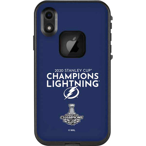 NHL 2020 Stanley Cup Champions Lightning LifeProof Fre iPhone Skin