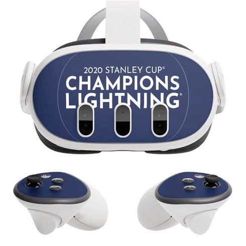 NHL 2020 Stanley Cup Champions Lightning Meta Quest 3 Skin